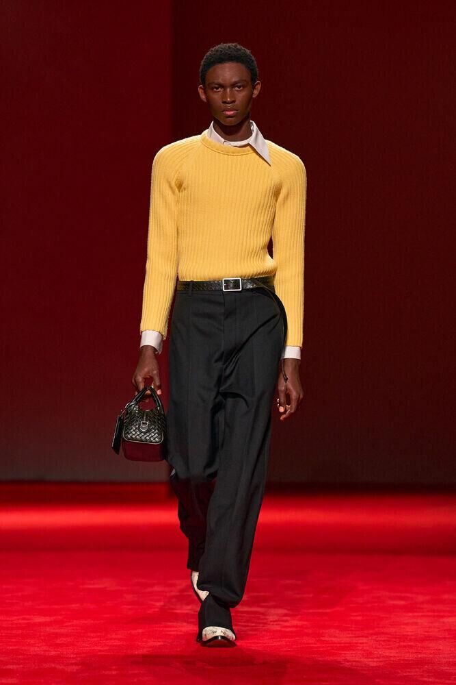 Le défilé Bottega Veneta automne-hiver 2026-2027 à la Fashion Week de Milan