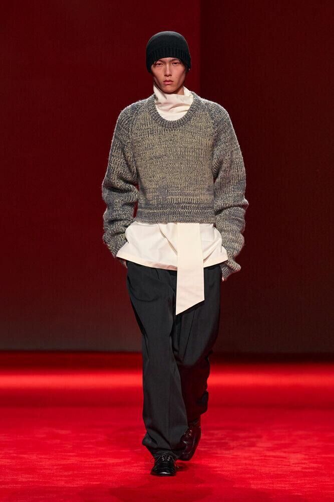 Le défilé Bottega Veneta automne-hiver 2026-2027 à la Fashion Week de Milan