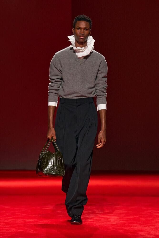 Le défilé Bottega Veneta automne-hiver 2026-2027 à la Fashion Week de Milan