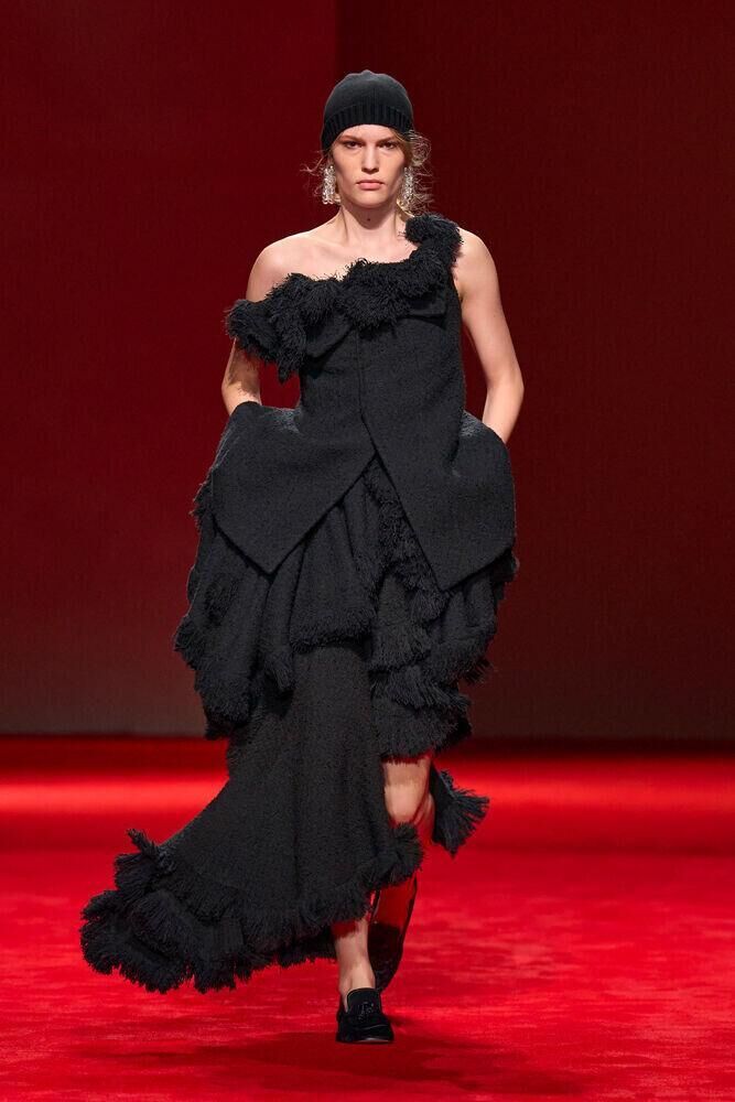 Le défilé Bottega Veneta automne-hiver 2026-2027 à la Fashion Week de Milan