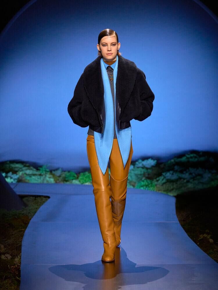 The Hermès Fall/Winter 2026-2027 show. © Filippo Fior, courtesy of Hermès.
