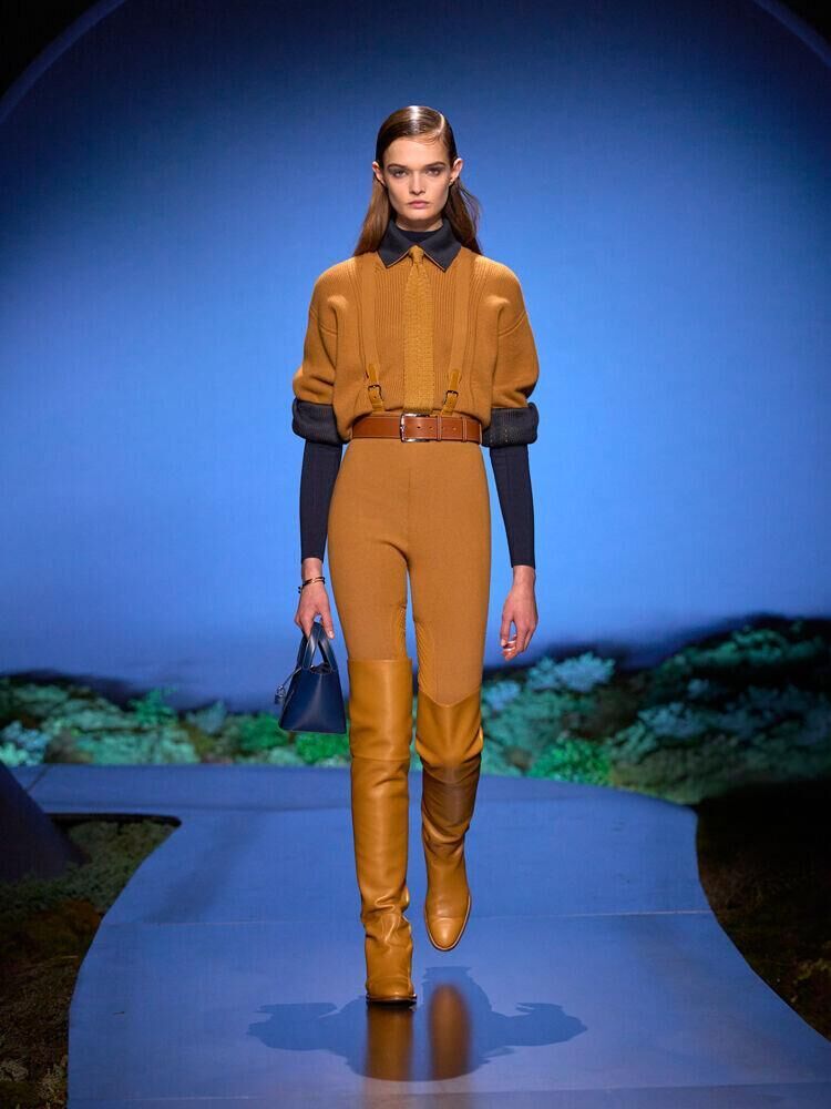 The Hermès Fall/Winter 2026-2027 show. © Filippo Fior, courtesy of Hermès.