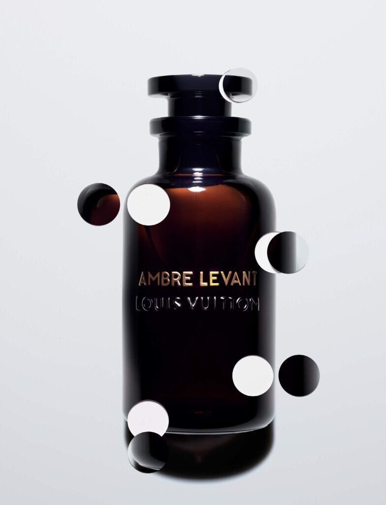 Le nouveau parfum “Ambre Levant”, eau de parfum, par LOUIS VUITTON.