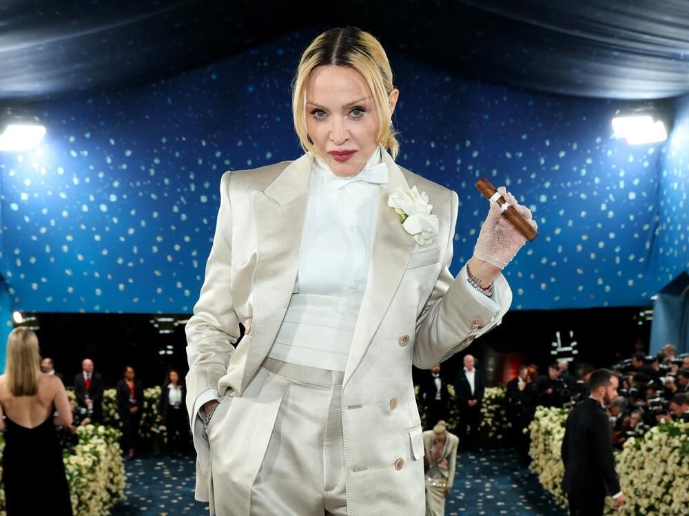 Madonna au Met Gala 2025.