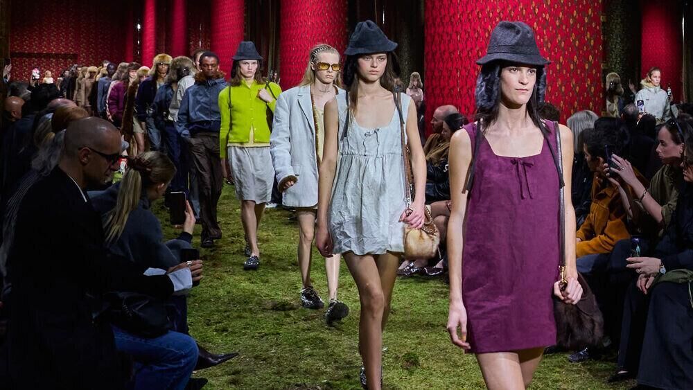 Le défilé Miu Miu automne-hiver 2026-2027.