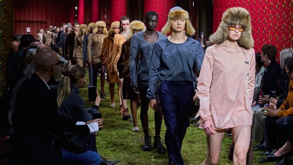 Le défilé Miu Miu automne-hiver 2026-2027.