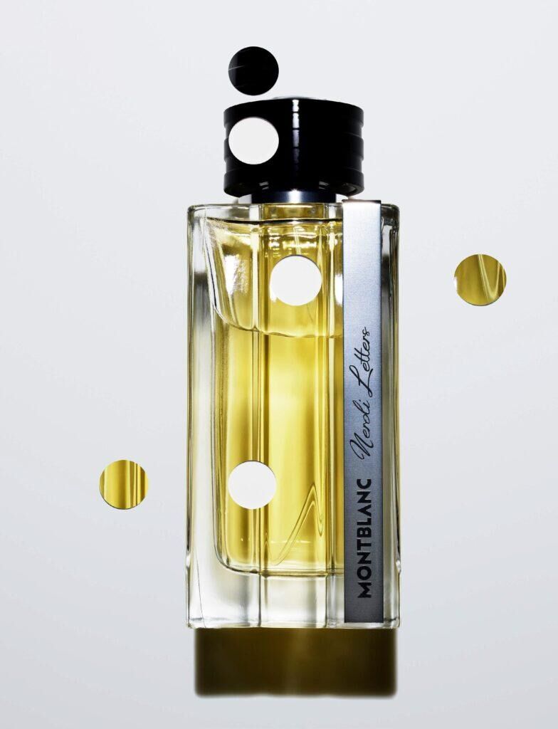 La nouvelle fragrance “Neroli Letters”, eau de parfum, MONTBLANC.