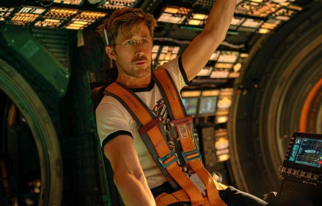 L'acteur Ryan Gosling dans Projet dernière chance (2026) au cinéma le 18 mars