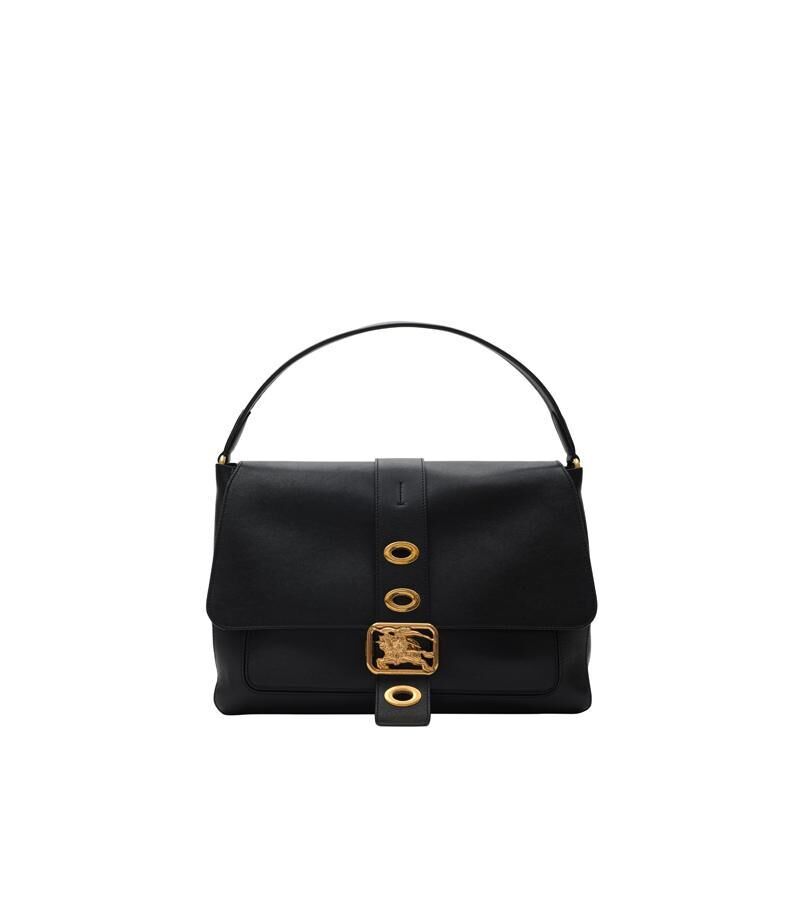 sac tendance rider de burberry en cuir noir
