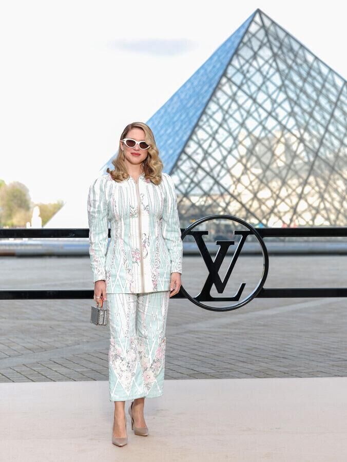 léa seydoux au défilé louis vuitton automne-hiver 2026-2027 à la fashion week de paris