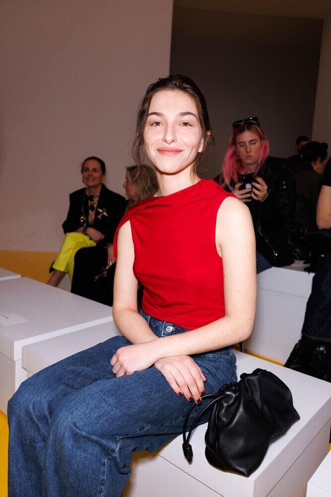 Marie Collomb au défilé Loewe automne-hiver 2026-2027