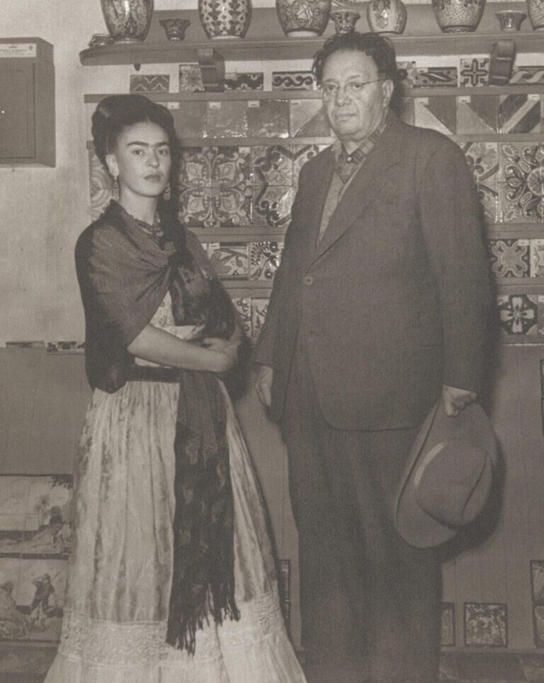 Frida Kahlo et Diego Rivera.