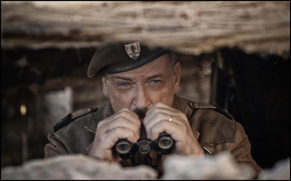 Benoit Magimel dans le film La Bataille de Gaulle : L’âge de fer (2026). © Pathé Films - TF1 Films Production - Belvédère - Auvergne Rhône Alpes Cinéma.