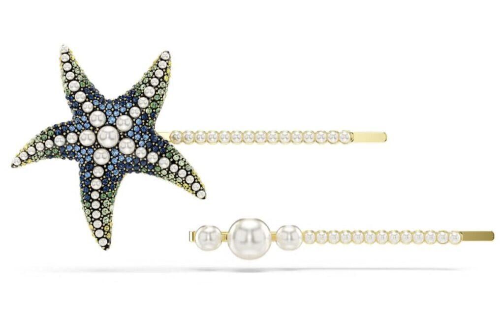 Barrette Swarovski à strass