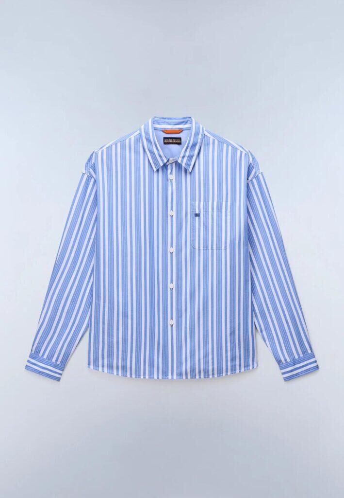 Chemise rayée, 100 €, Napapijri.