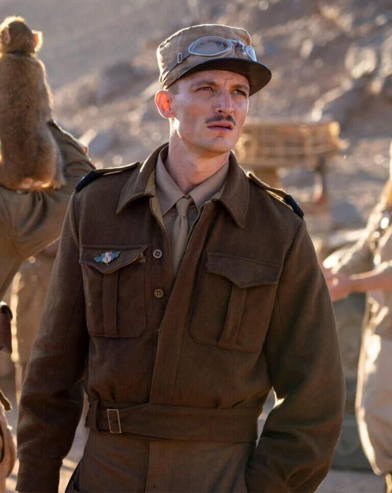 Niels Schneider dans le film La Bataille de Gaulle : L’âge de fer (2026). © Pathé Films - TF1 Films Production - Belvédère - Auvergne Rhône Alpes Cinéma - Malgosia Abramowska.