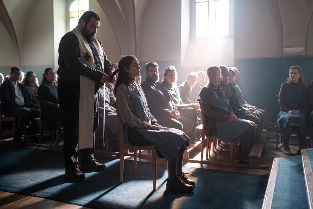 Denis Menochet dans le film Karma (2026).© Christophe Brachet.