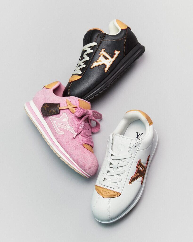 Les sneakers Louis Vuitton Buttersoft x J-Hope.