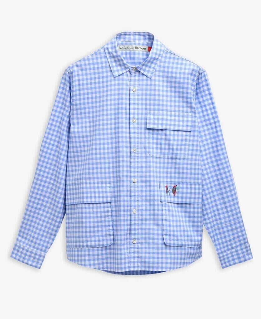 Chemise à carreaux, 220 €, Barbour x Paul Smith.