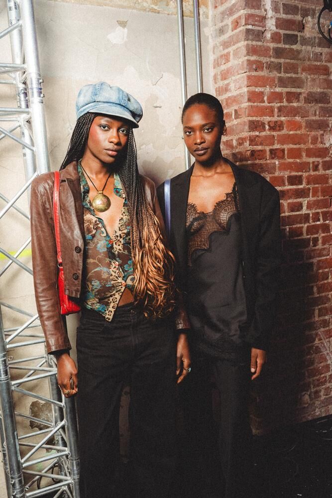 Rhokaya Fall et Marie Fofana.