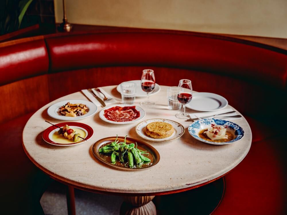 Le restaurant Rosario, Paris 2. © Benoit Linero.
