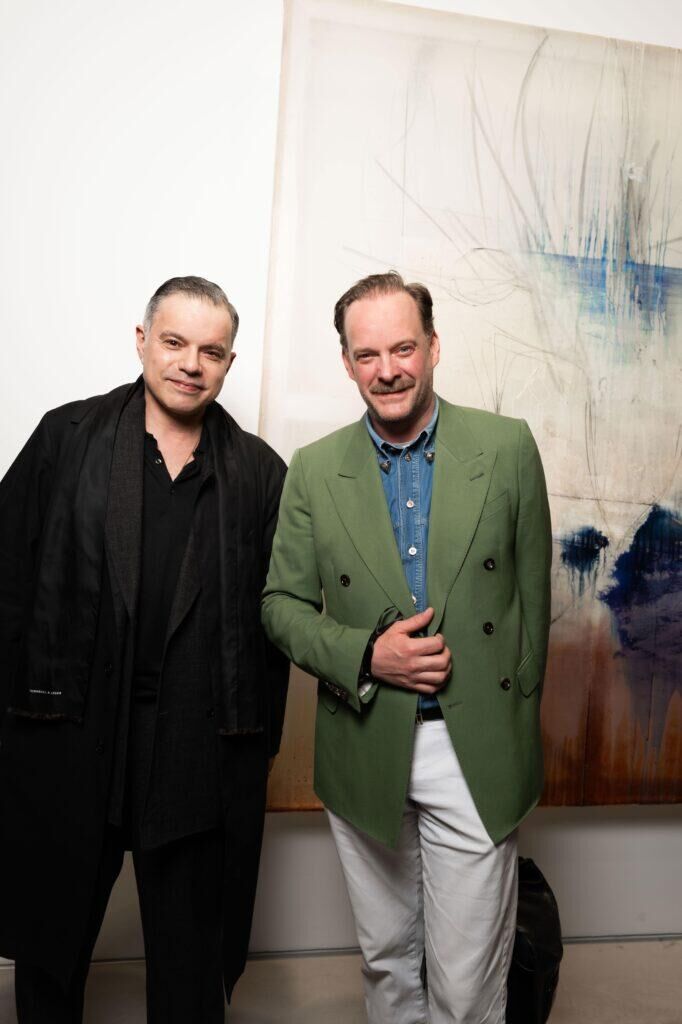 Vernissage de l'exposition Trafiquer l'inconnu Daniele Balice et Alexander Hertling