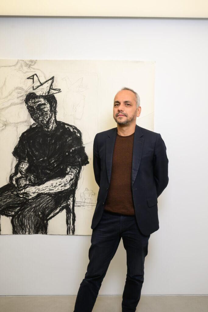Vernissage de l'exposition Trafiquer l'inconnu Guillaume Désanges
