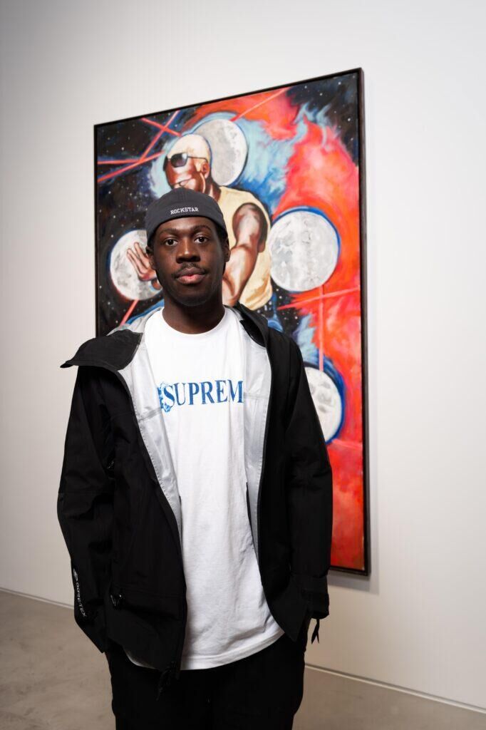 Vernissage de l'exposition Trafiquer l'inconnu Ibrahim Meïté Sikely