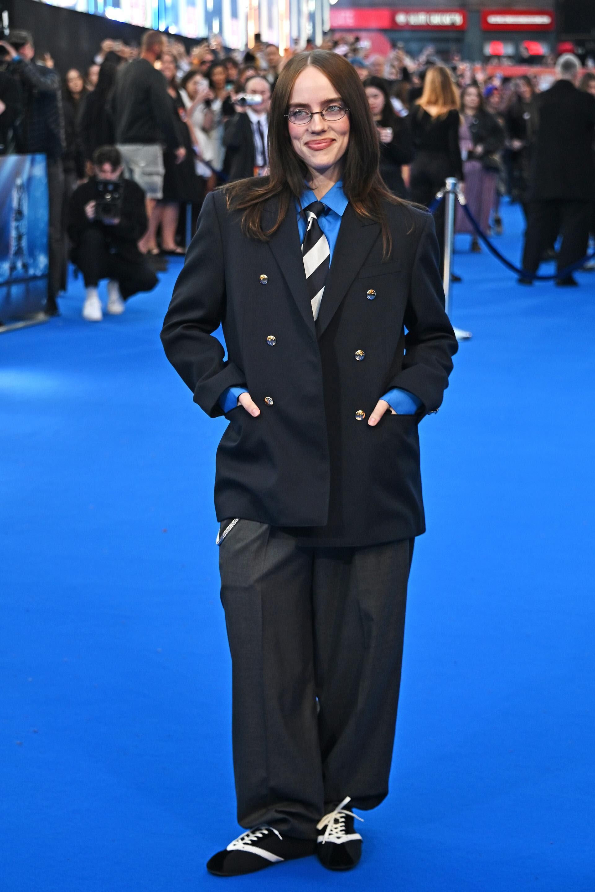 Billie Eilish à Londres pour la promotion de Hit me Hard and Soft: The Tour.