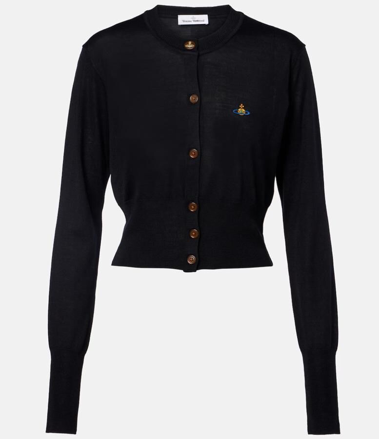 cardigan tendance en laine et soie vivienne westwood