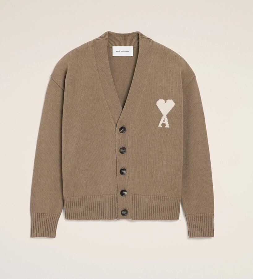 cardigan oversized tendance en laine ami paris