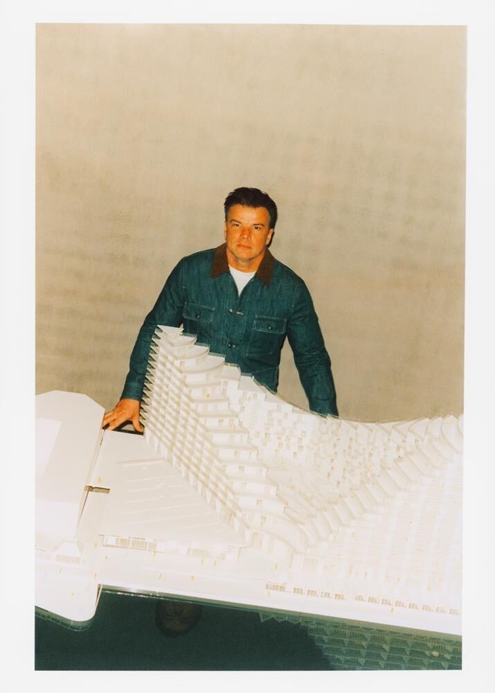 L'architecte Bjarke Ingels en Loro Piana
