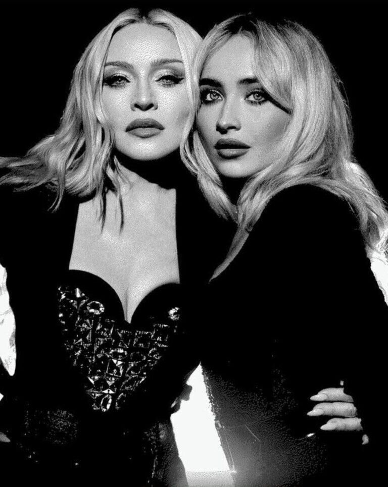 Madonna et Sabrina Carpenter.
