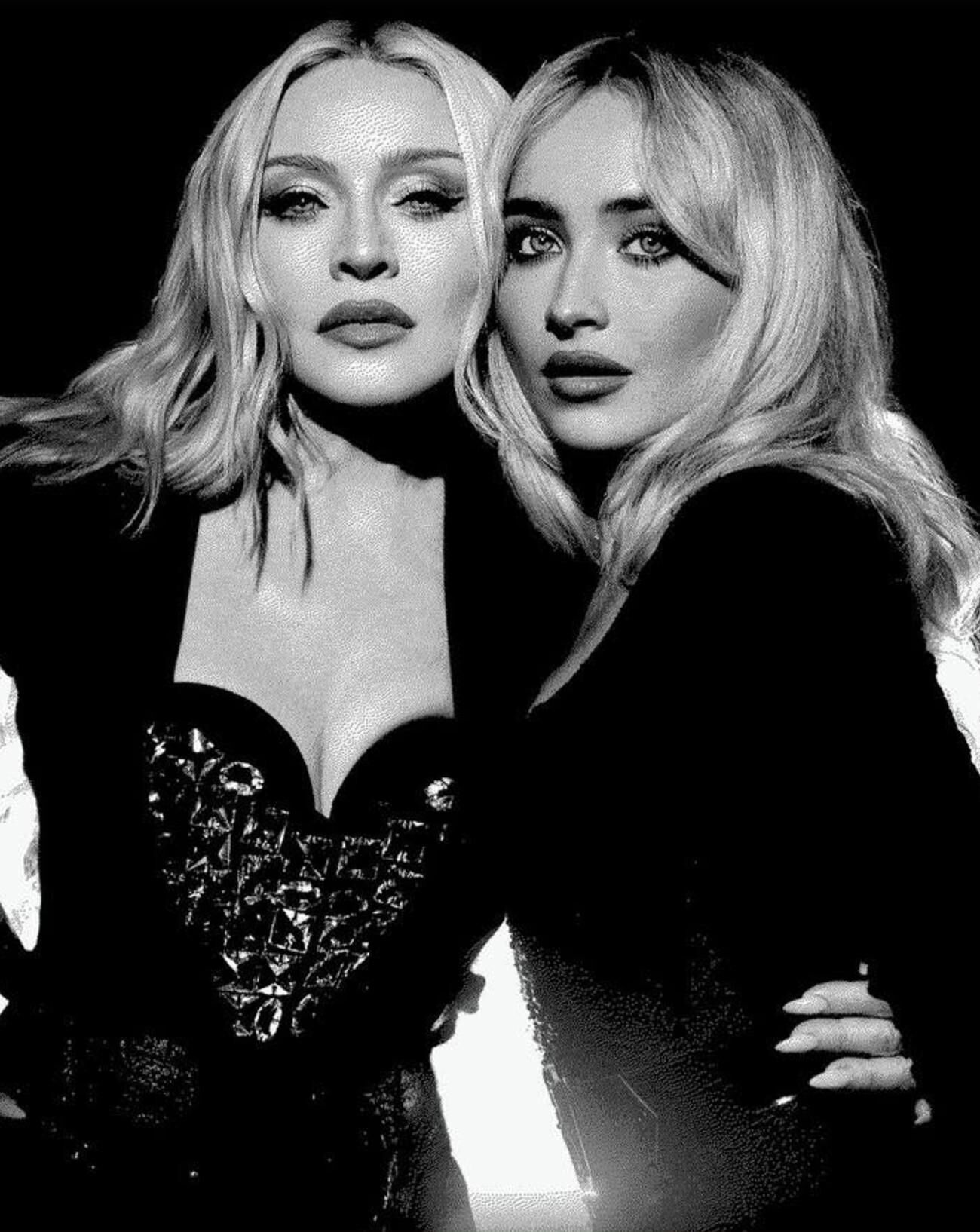 Madonna et Sabrina Carpenter.