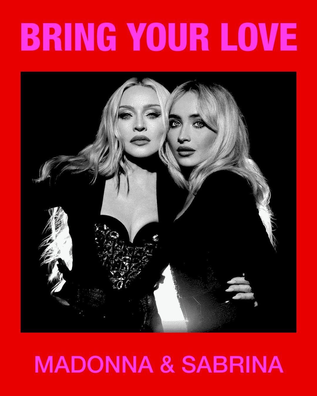 Madonna et Sabrina Carpenter.