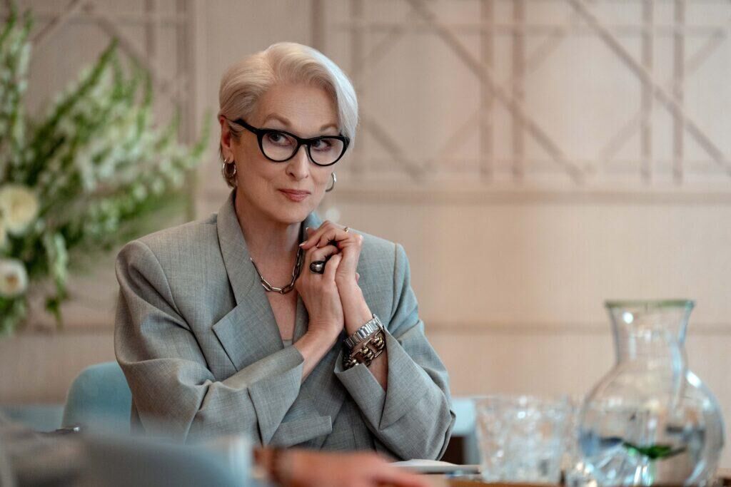 Meryl Streep dans le film Le Diable s'habille en Prada 2.