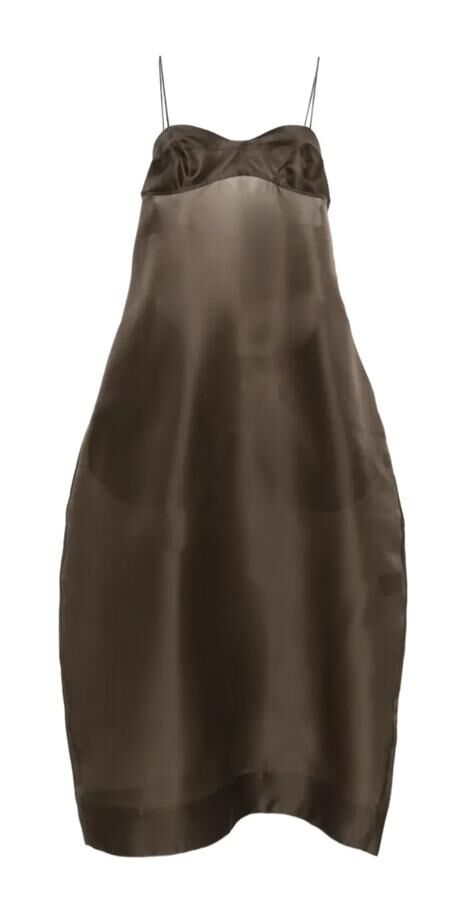 robe transparente en soie tendance rohe