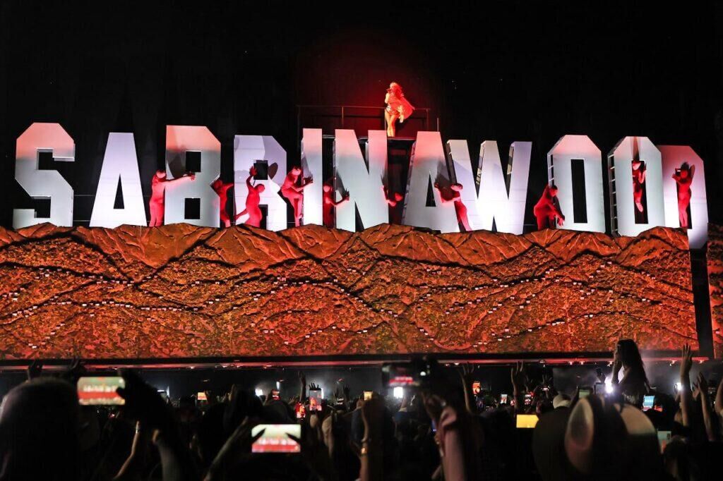 Sabrina Carpenter au festival Coachella en avril 2026.