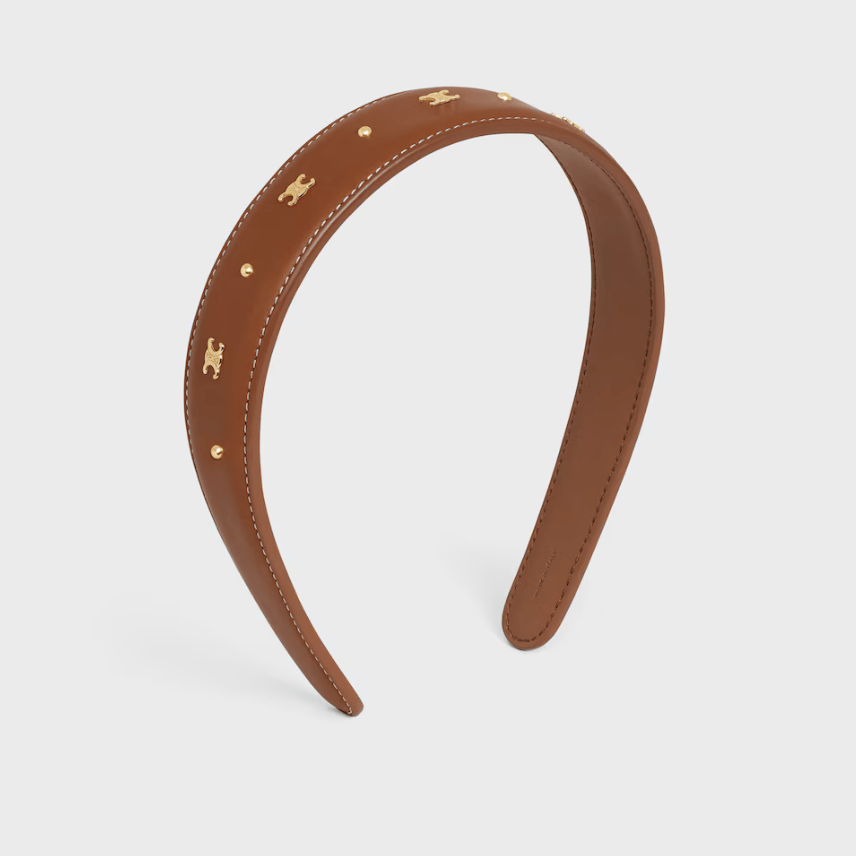 Serre-tête Céline en cuir