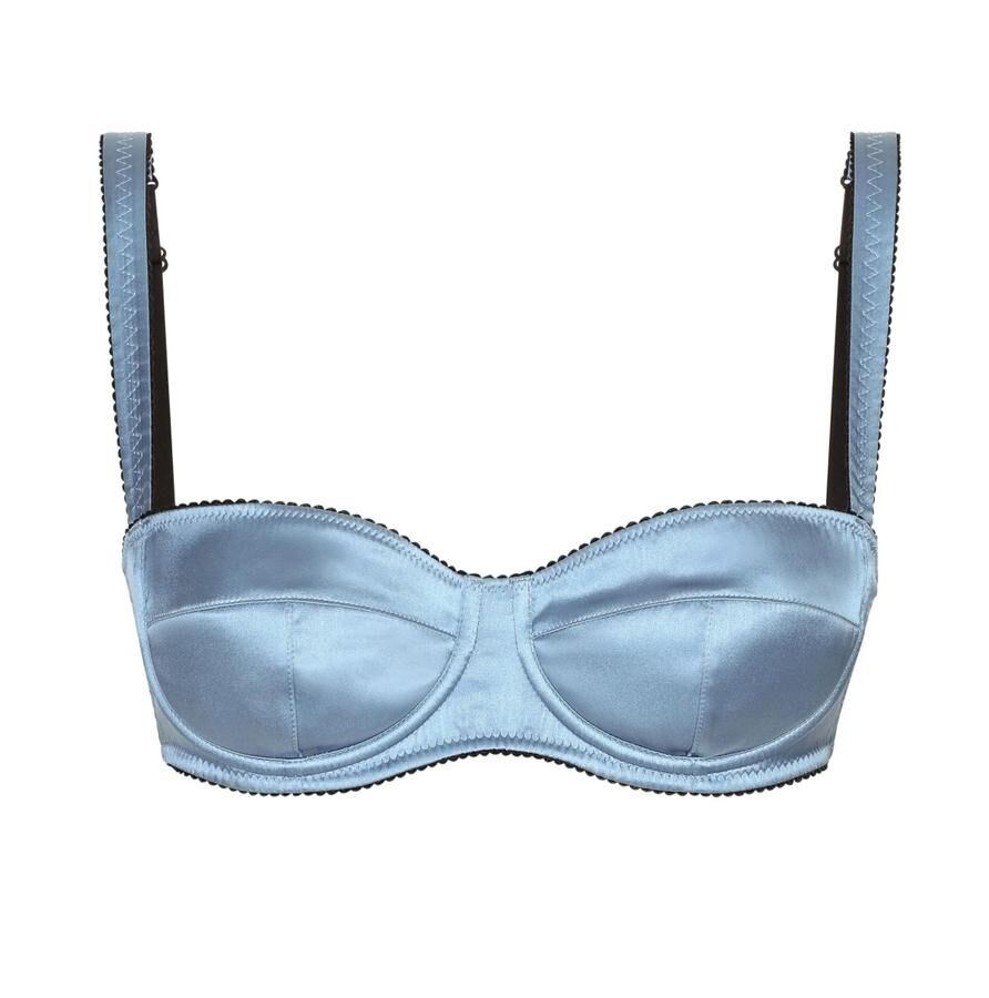soutien-gorge bleu satiné dolce & gabbana tendance printemps-été 2026