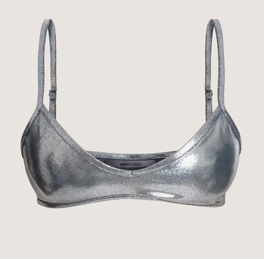 soutien-gorge triangle tendance lamé ernest leoty