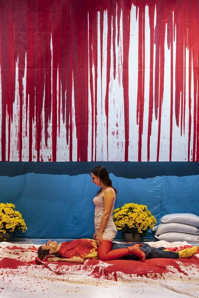 Le spectacle vudu 3318 blixen au théâtre de l'odéon à Paris