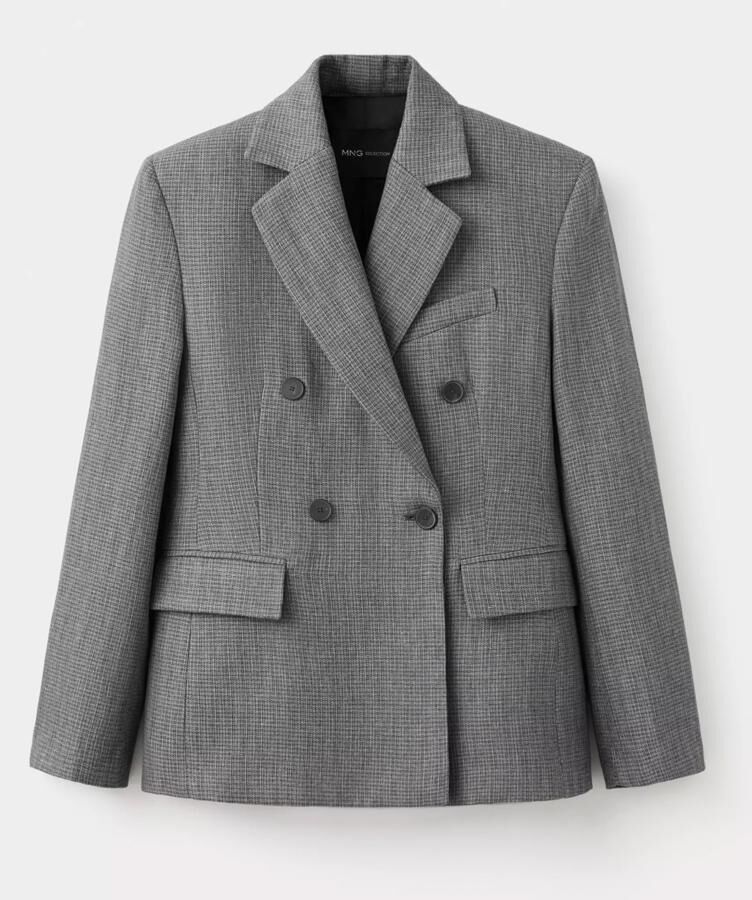 blazer en lin tendance tailleur printemps-ete 2026 mango