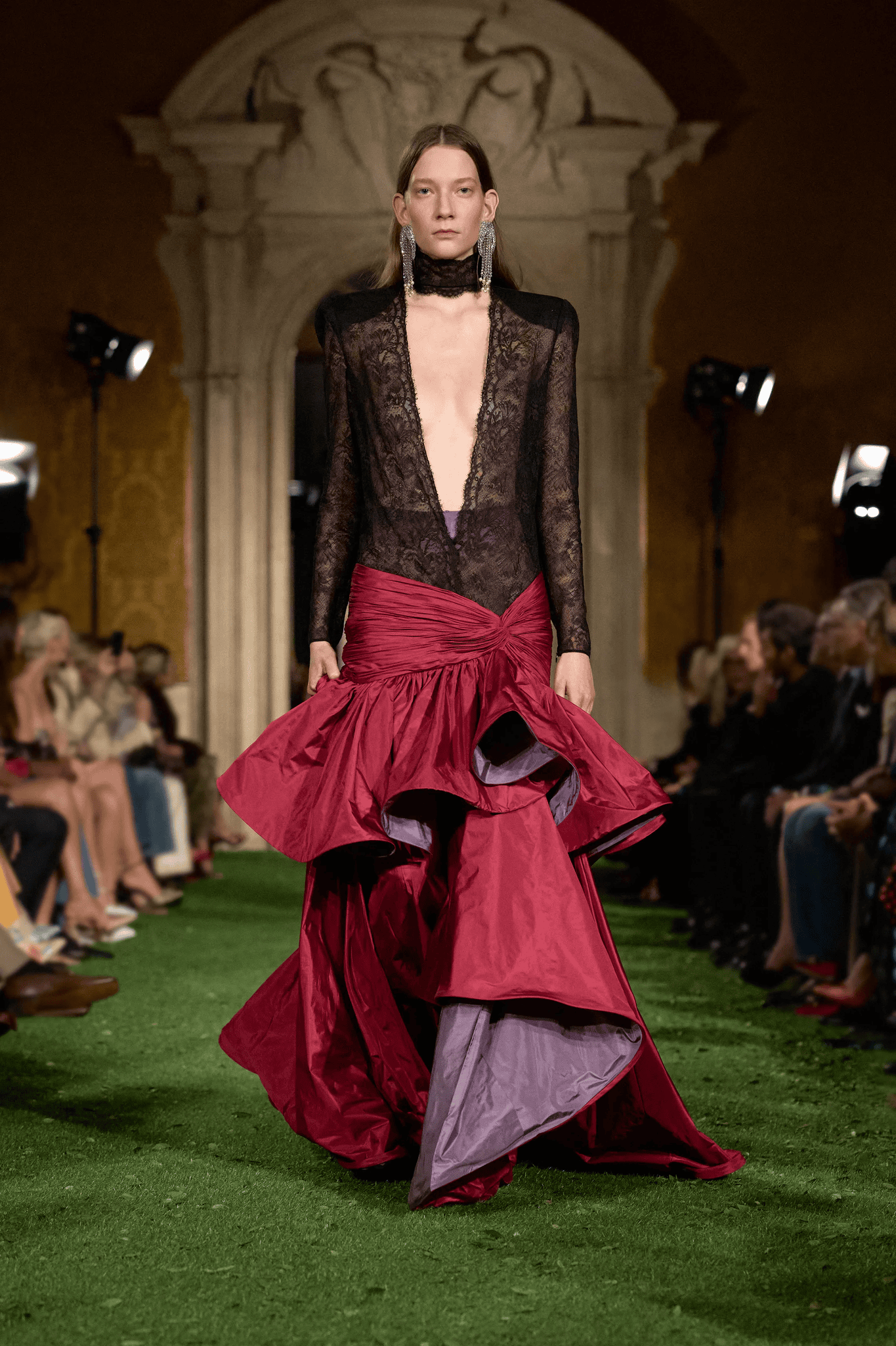 La robe du défilé Valentino automne 2026.