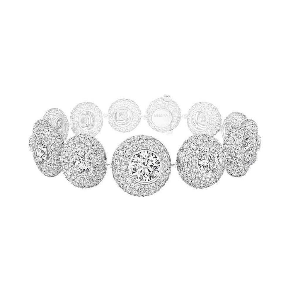 Le bracelet Magnetic High Messika haute joaillerie