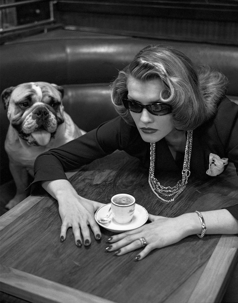 La photo d'Helmut Newton pour la campagne de 1982 de Pomellato.
