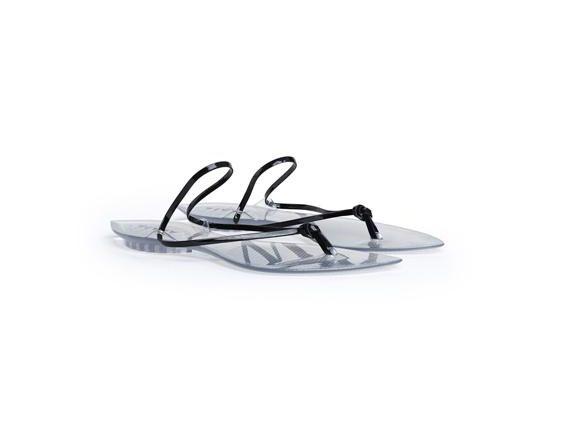 Tongs invisibles Alaïa.