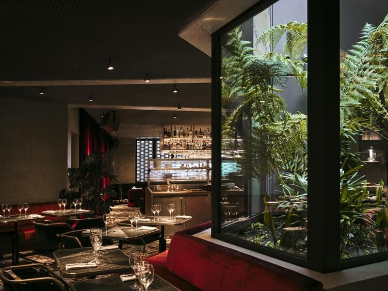 Le restaurant du Bus Palladium en 2026. @ Matthieu Salvaing.