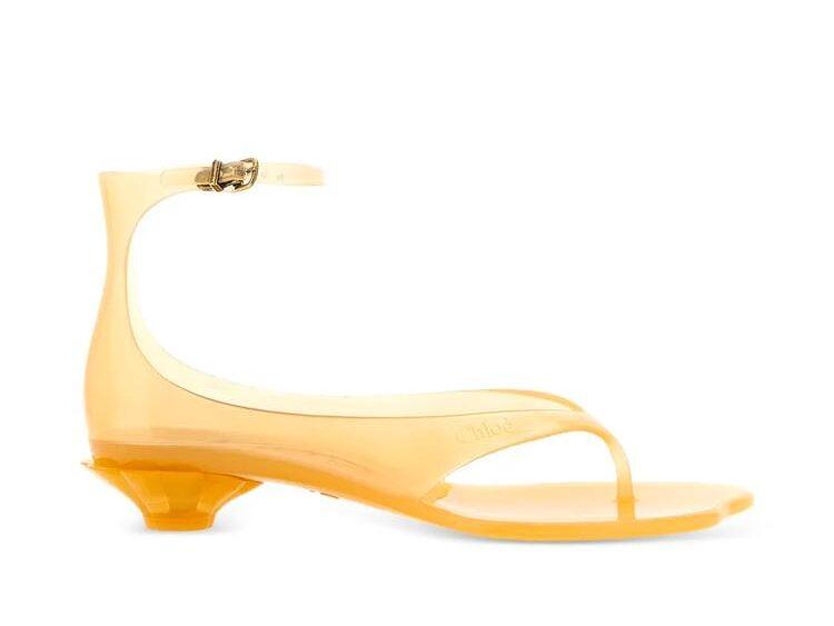 Sandales Jelly à mariée Chloé.