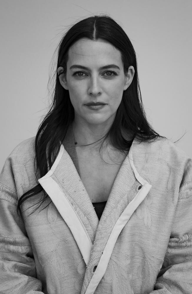 Riley Keough photographié à Cannes le 14 mai 2026. © Nathan Merchadier pour Numéro.com.
